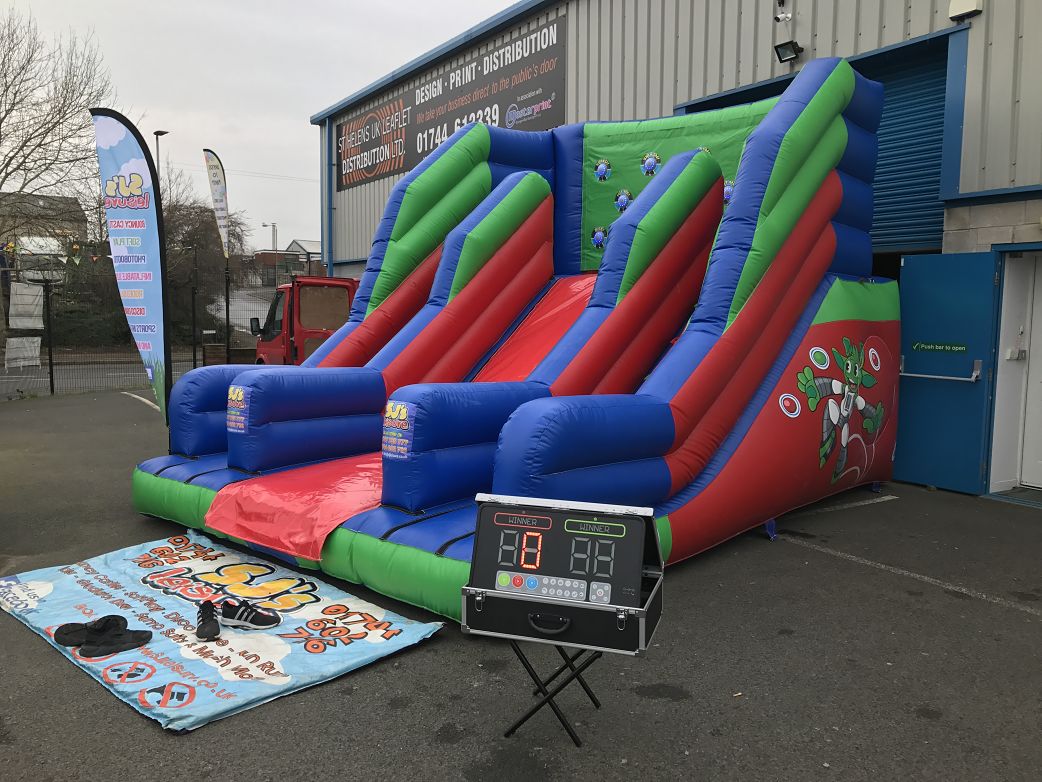 The IPS LightsOut Slide available to hire throughout the North-West