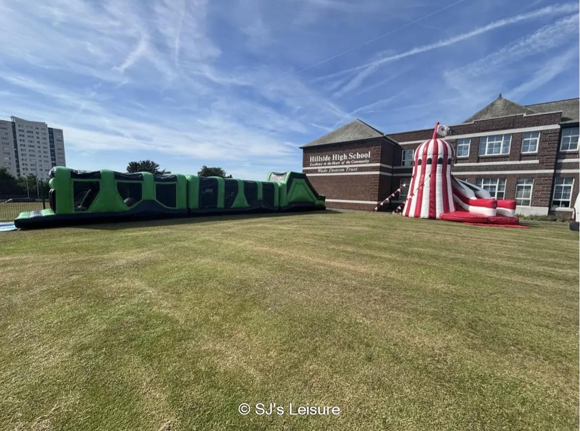 Best Inflatables For School Fun Days - SJ's Leisure