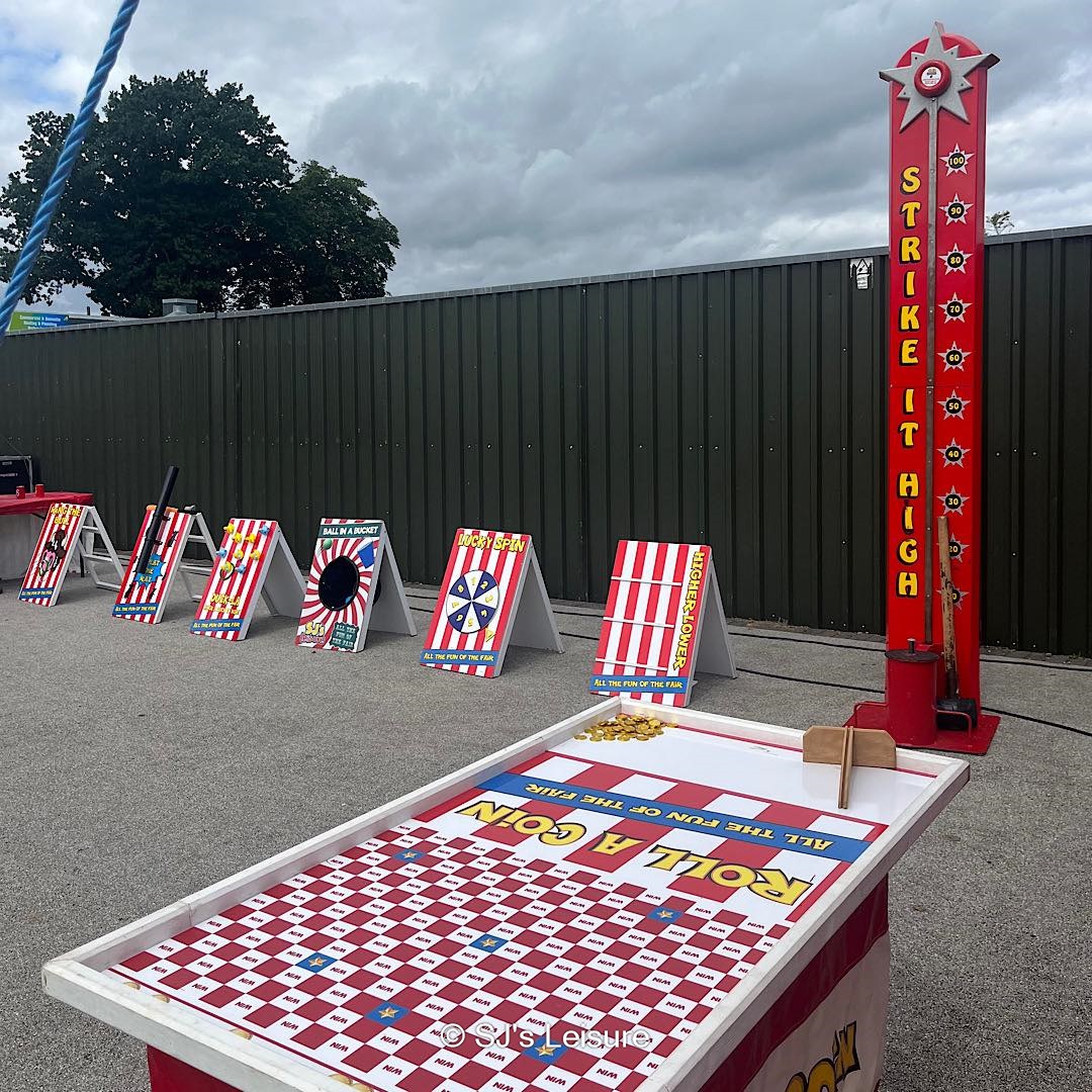 Fun Fair Games Package Inflatable & Fun Product Hire in Warrington