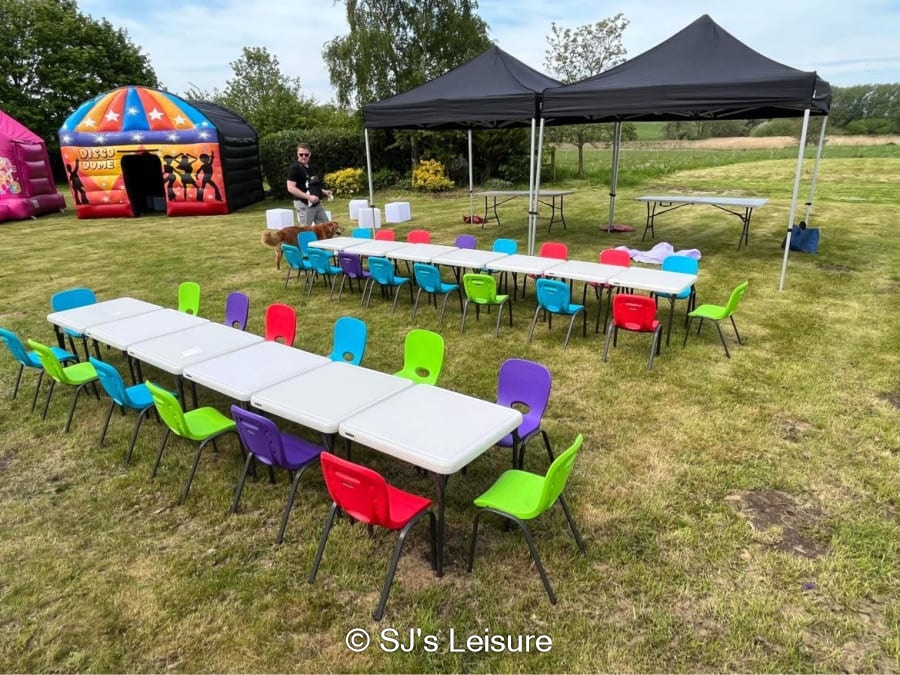 Kids Party Equipment Hire - SJ's Leisure - North West