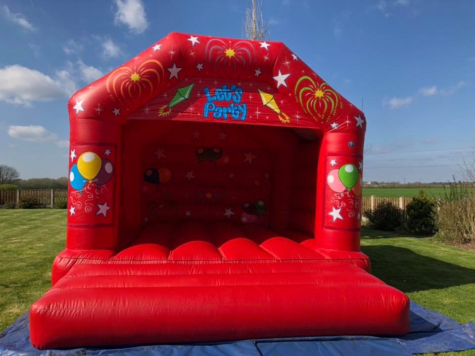 One of SJ's Leisure's large party bouncy castles